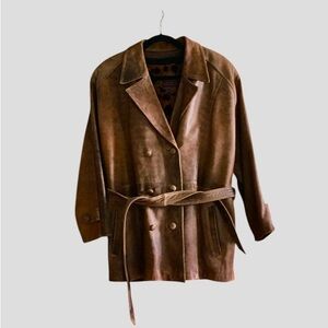 Harvard leather company unisex vintage jacket No size but probably L or XL